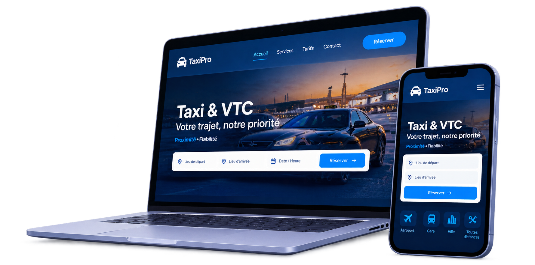Création de site web professionnel